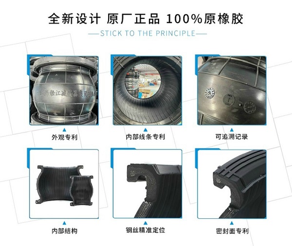 宿遷10k可曲嬈橡膠接頭檢測報告合格
